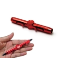 Hand-Kugelschreiber, WaterLuu Thinking Pen, respinning Pen Stress Reduktion Geschwindigkeit-Spin leise-Toy Great Gift-Stress-Reduktion, perfekt für Add, ADHS, Angst, Adult & Children (Red)