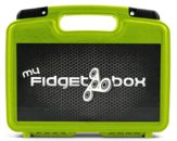 Life Made Better Lagerung Organizer – Fidget Spinner Box 12″ Hält 17 Fidget Spinner High-End Benutzerdefinierte Schaum Erhältlich in Schwarz, Rot, Blau-Kalk Solid